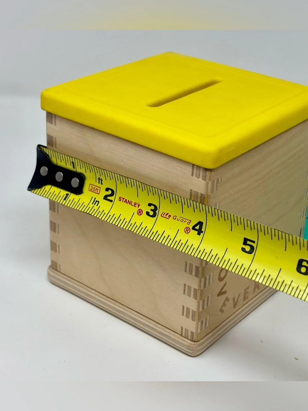 Lovevery Coin Bank Carrot Drop Box Wooden Learning Toy Montessori Babbler Kit